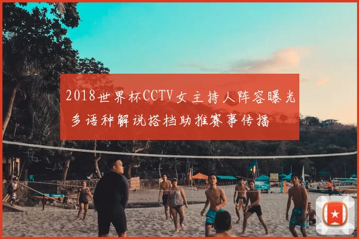 2018世界杯CCTV女主持人阵容曝光 多语种解说搭档助推赛事传播