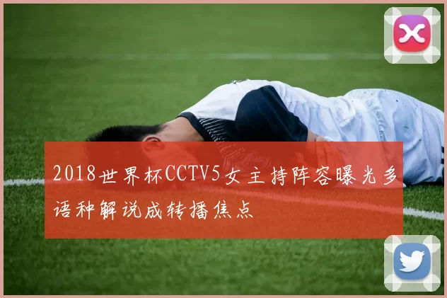 2018世界杯CCTV5女主持阵容曝光多语种解说成转播焦点