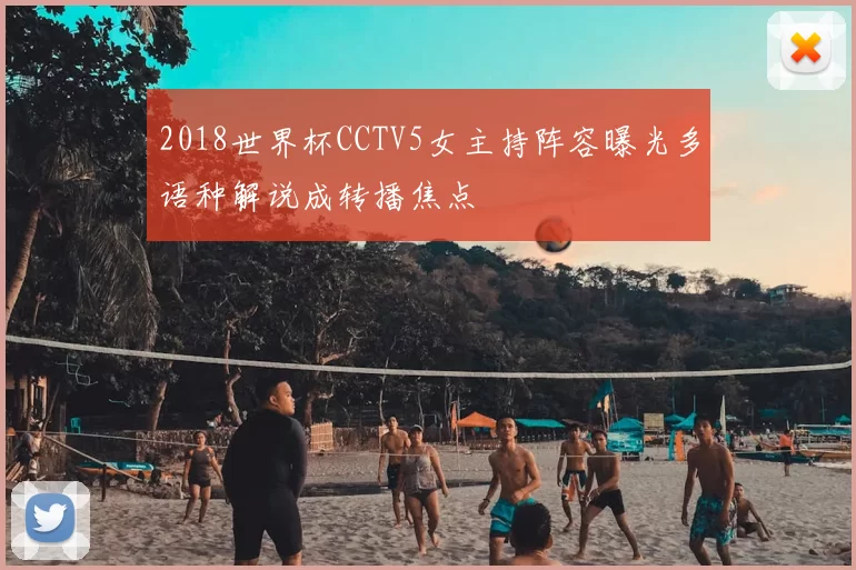 2018世界杯CCTV5女主持阵容曝光多语种解说成转播焦点