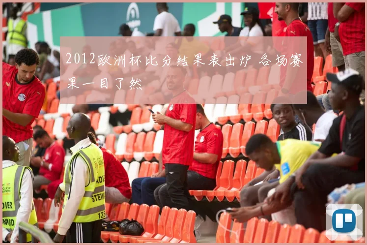 2012欧洲杯比分结果表出炉 各场赛果一目了然